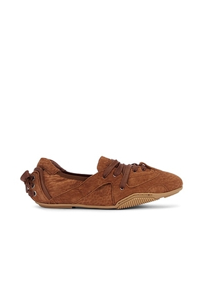 Acne Studios Bilaria Pigalle Sneaker in Brown - Brown. Size 37 (also in 36, 39, 41).