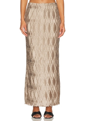 By Malene Birger Elisas Skirt in Cobblestone - Taupe. Size 36 (also in 34).