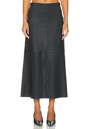 By Malene Birger Simoas Skirt in Black - Black. Size 36 (also in 34, 42).