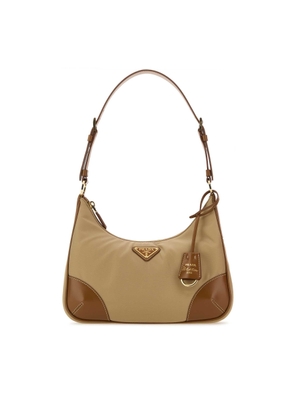 Prada Camel Re-Nylon Re-Edition 2002 Shoulder Bag