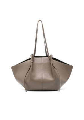 Yuzefi LARGE MOCHI LEATHER TAUPE