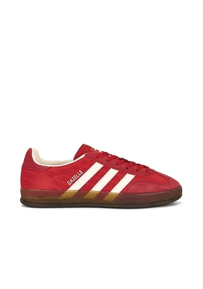 Adidas Originals Gazelle Indoor in Red  Better Scarlet  & Cream White - Red. Size 11 (also in 10, 7, 7.5, 8, 8.5, 9, 9.5).