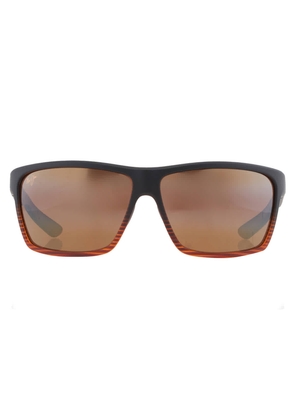 Maui Jim Alenuihaha HCL Bronze Wrap Unisex Sunglasses H839-25C 64