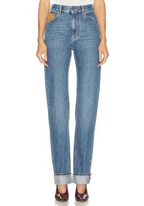 Bottega Veneta Straight Leg in Mid Blue. Size 36 (also in ).