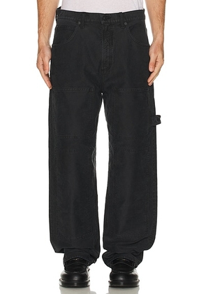 AGOLDE Fusion Carpenter in Nero - Black. Size 33 (also in 31, 32, 34).