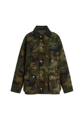 NILI LOTAN Andrew Camouflage Cotton Parka - Moda Operandi