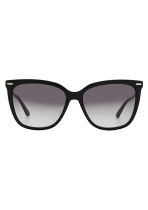 Calvin Klein Grey Gradient Butterfly Ladies Sunglasses CK22532S 001 56