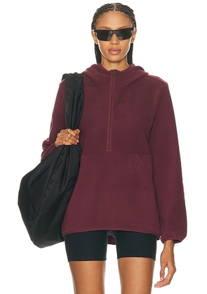 Beyond Yoga Urban Explorer Half Zip Pullover 2.0 in Dark Cherry - Wine. Size S (also in L).