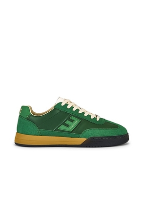 East Pacific Trade Diego Sneaker in Green & Dark Green - Dark Green. Size 42 (also in 41, 43, 44).