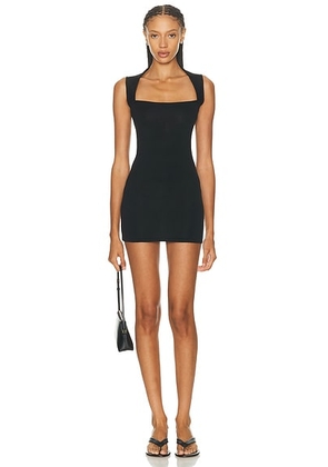Aya Muse Lune Mini Dress in Black - Black. Size M (also in S, XS).
