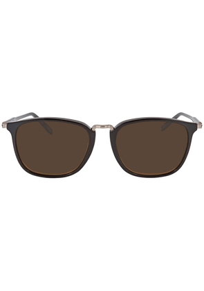 Salvatore Ferragamo Brown Square Mens Sunglasses SF910S 001 54