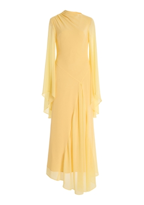 De La Vali Exclusive Hausos Chiffon Maxi Dress - Moda Operandi