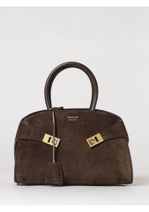 Handbag FERRAGAMO Woman color Brown