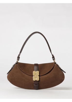 Shoulder Bag GANNI Woman color Coffee