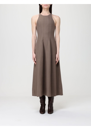 Dress BRUNELLO CUCINELLI Woman color Brown