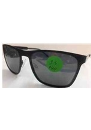 Frye Smoke Rectangular Mens Sunglasses 10254943.FYC BLKSMK