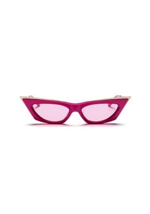 Valentino V - GOLDCUT - I Pink Anti Reflective Butterfly Ladies Sunglasses VLS-113 C 55