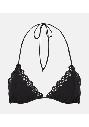 Ulla Johnson Cefalu scalloped bikini top