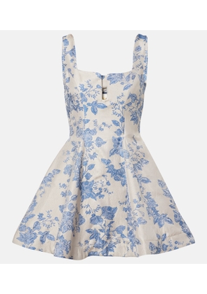 Agua by Agua Bendita Agua floral minidress