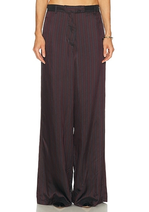 Dries Van Noten Penn Pants in Burgundy - Burgundy. Size 40 (also in 44).