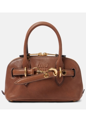 Miu Miu Aventure Mini leather tote bag
