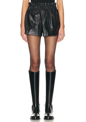 Isabel Marant Etoile Naline Short in Black - Black. Size 38 (also in 34, 40, 42).