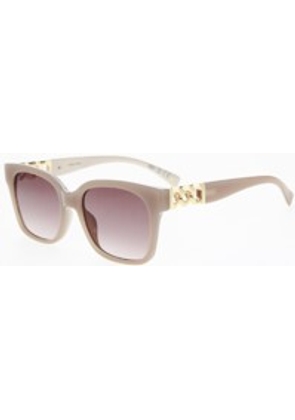 Nine West Smoke Square Ladies Sunglasses 10267745.CGR TANSMK