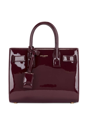 Saint Laurent Patent Leather Sac De Jour Bag