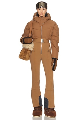CORDOVA Ajax Ski Suit in Sepia - Tan. Size L (also in M, S, XL, XS).