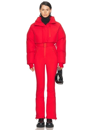 CORDOVA Myoko Ski Suit in Poppy - Red. Size XS (also in L).
