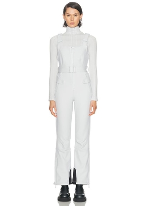 CORDOVA Fernie Ski Bib in Smoke - Light grey. Size M (also in S, XS).