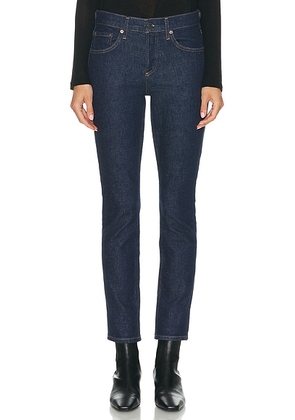 AGOLDE Cocktail Low Rise Ankle Slim Jeans in Rissue - Blue. Size 24 (also in 25, 26, 27, 28, 29, 31, 32, 33, 34).