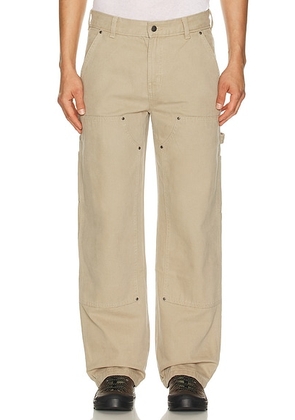 Dickies Double Knee Canvas Carpenter Pant in Desert Sand - Brown. Size 30x32 (also in 32x32, 34x32, 28x32).
