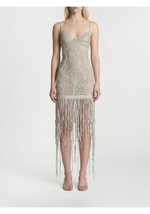 Dress THE ATTICO Woman color Silver