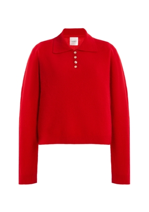 Leset Jesse Wool Polo Sweater - Moda Operandi