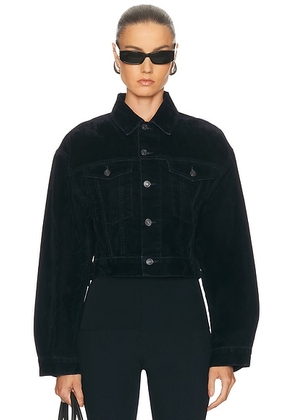 AGOLDE Radley Jacket in Ocean - Navy. Size M (also in L, S, XL, XS).