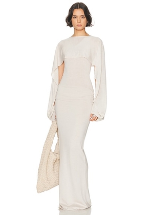 Aya Muse Briar Dress in Ivory - Ivory. Size XS (also in M, S).