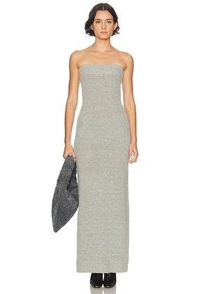 Aya Muse Sera Dress in Heather Green - Gray. Size M (also in L, XS).