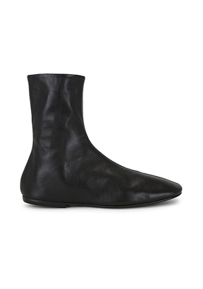 Dries Van Noten Sock Boot in Black - Black. Size 36.5 (also in 36, 37.5, 38, 38.5, 40).
