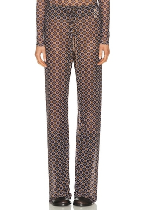 Dries Van Noten Hochas Pants in Brown - Brown. Size S (also in ).