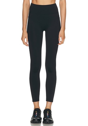 Beyond Yoga Zip Pocket Long Legging in Black - Black. Size M (also in XS, S).