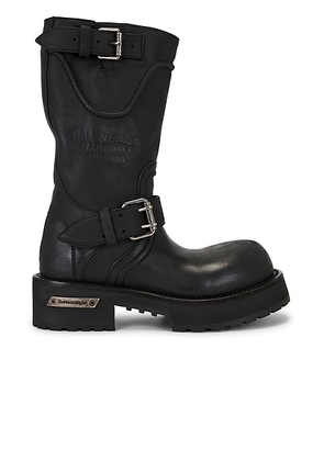 Balenciaga Venom Boot in Black & Silver - Black. Size 40 (also in 36, 41).