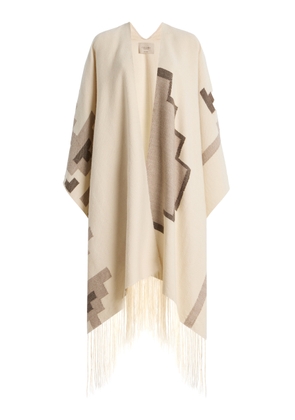Curatoria Exclusive Ampi Alpaca Ruana Jacket - Moda Operandi