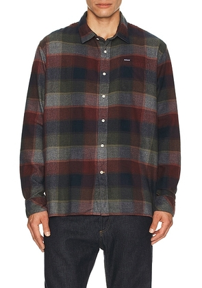 Barbour Copswell Relaxed Checked Shirt in Navy - Navy. Size M (also in L, XL/1X).