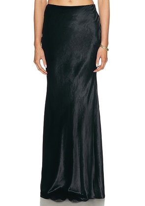 Adam Lippes Linnet Skirt in Black - Black. Size 4 (also in 0, 6).