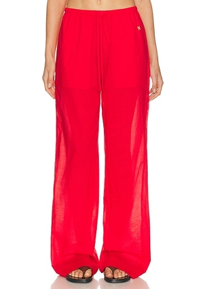 Eterne Brody Pant in Rouge - Red. Size M (also in L, S).