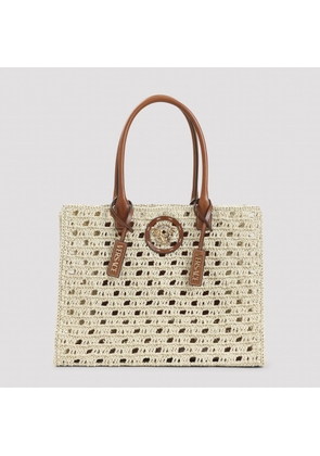 Versace Rafia Large Tote Bag
