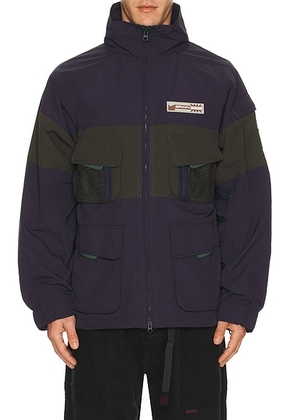 Brain Dead Paneled Snow Jacket in Navy - Blue. Size XL/1X (also in ).