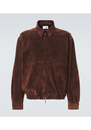 The Row Ronan suede blouson