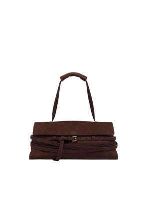 Moschino Tie Me Leather Handbag